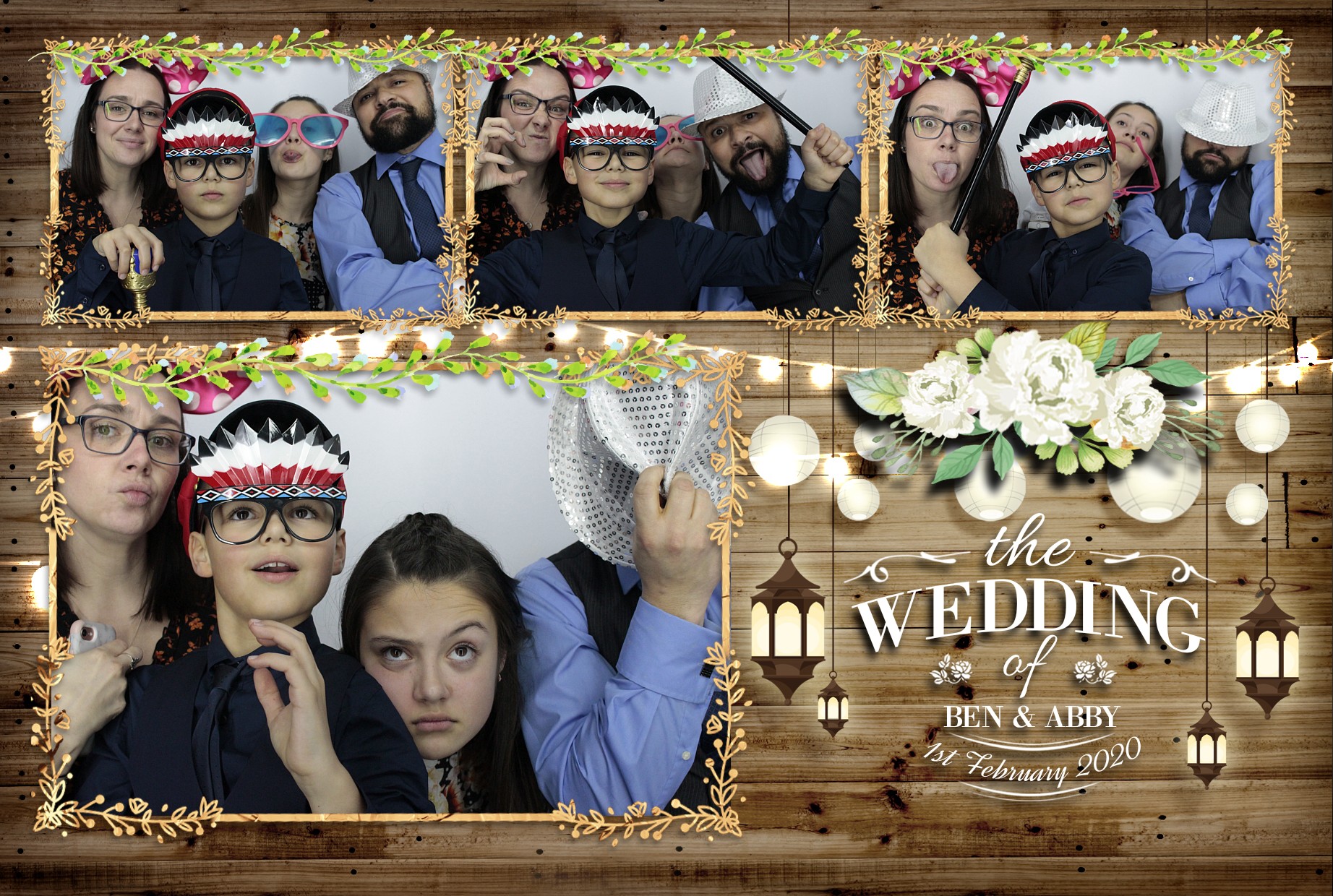 Ben & Abby’s Wedding  | View more photos from the event at gallery.myphotoboothexperience.co.uk/u/MyPhotoBoothExperienceLtd/Ben-Abby’s-Wedding